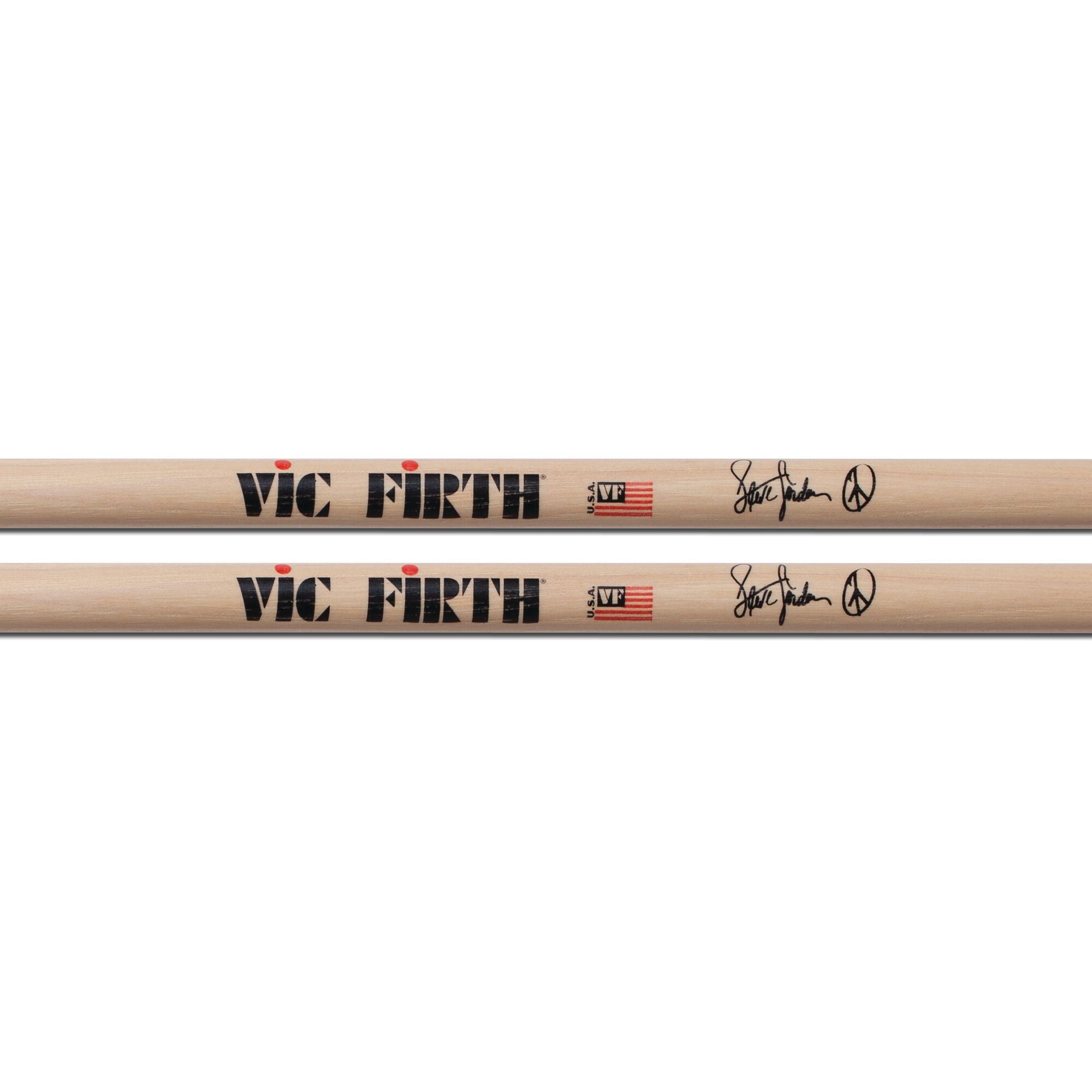 vic-firth-signature-steve-jordan-baguettes-batterie-longues image 2