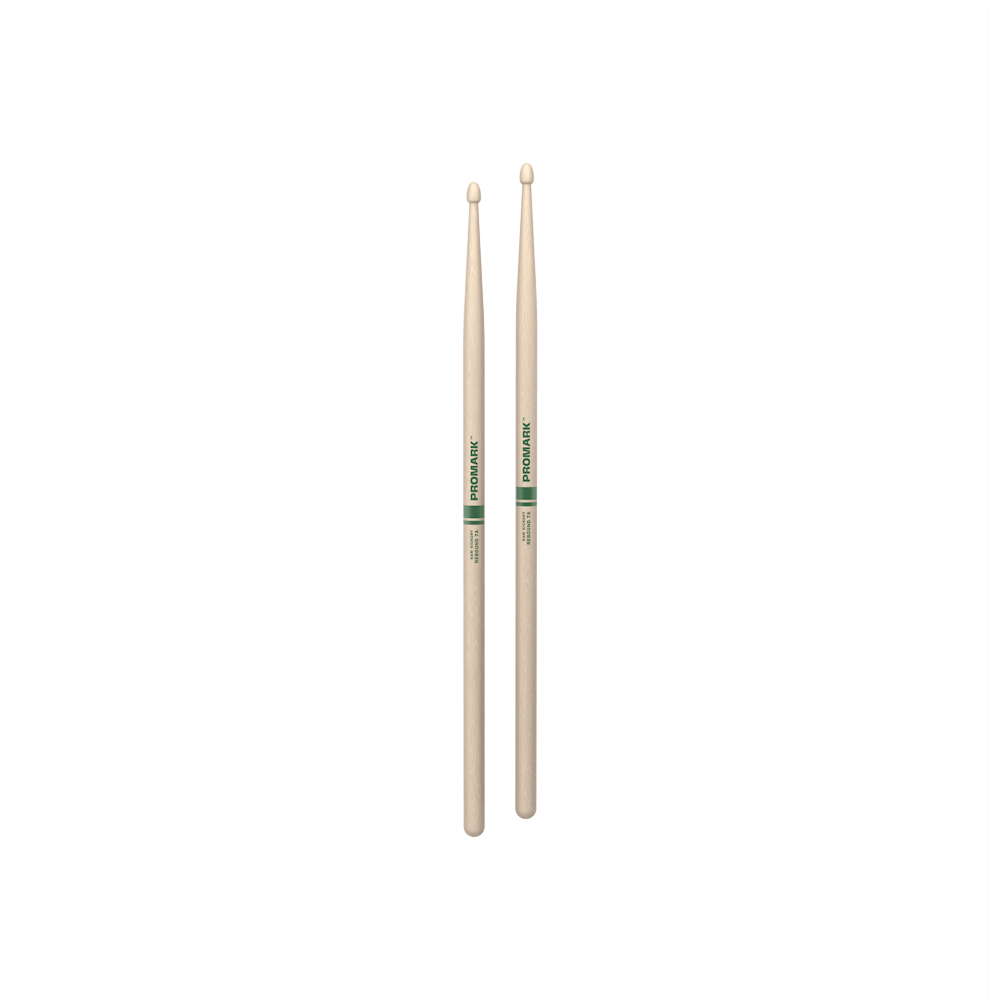 promark-rebound-7a-baguette-batterie-hickory-brut-olive-bois image 3