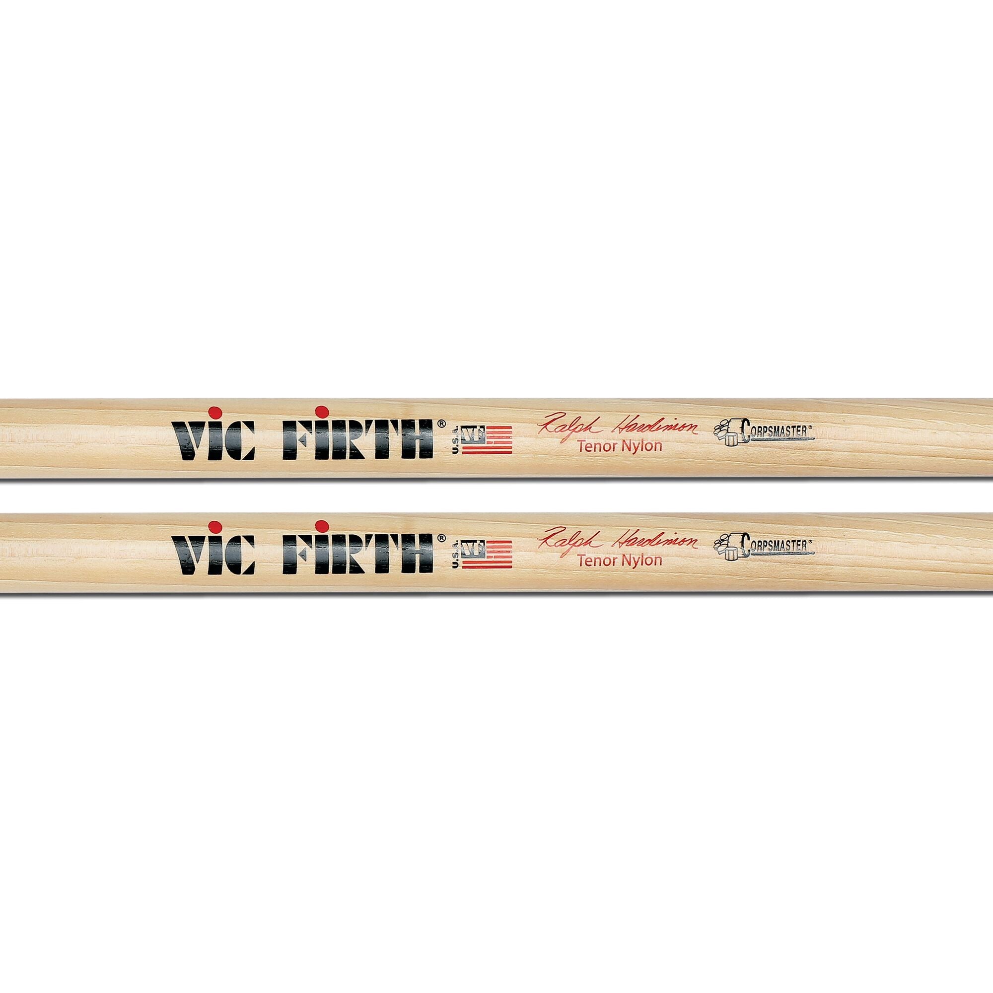 vic-firth-corpsmaster-ralph-hardimon-baguettes-tenor-nylon image 2