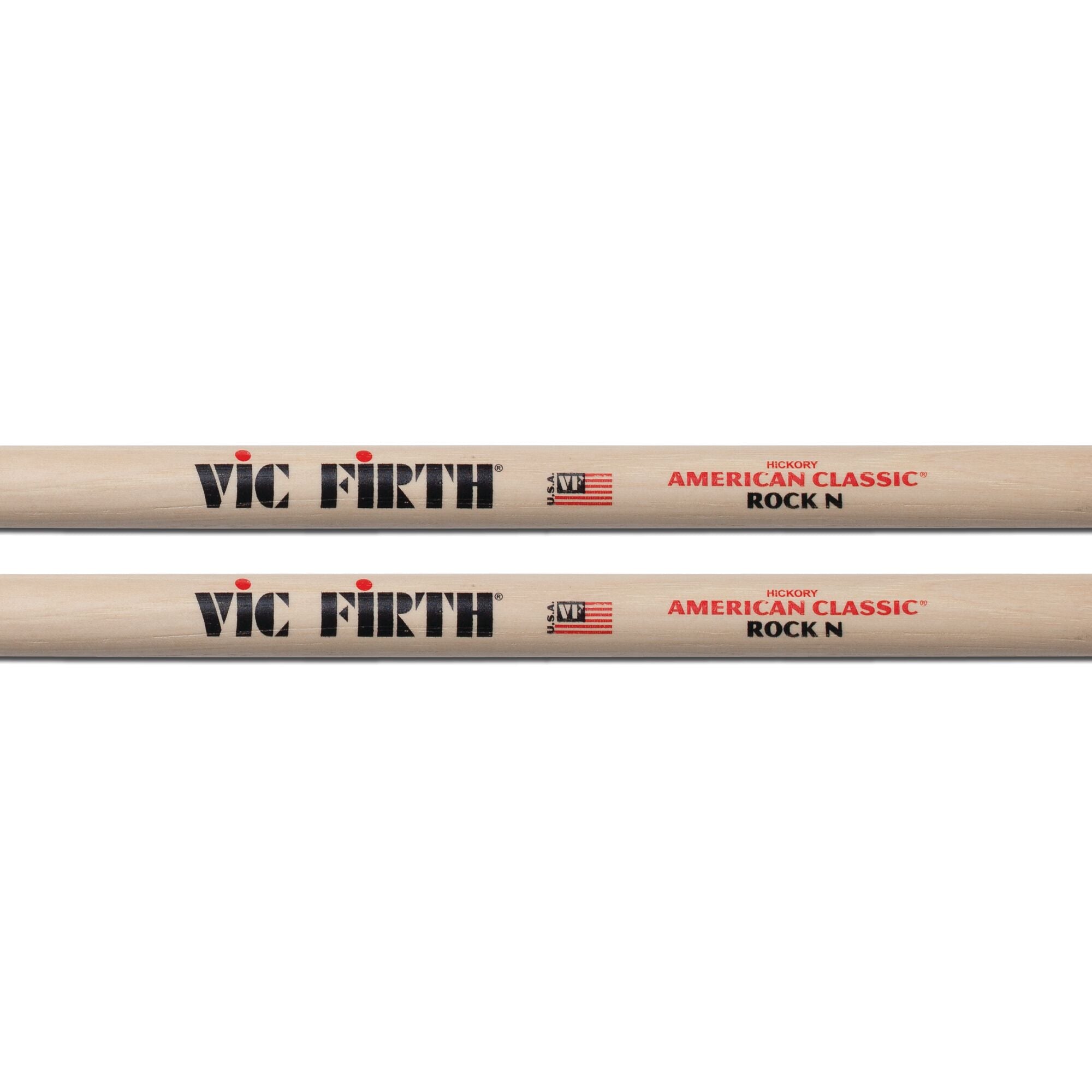 vic-firth-american-classic-rock-baguettes-batterie-nylon-hickory image 2