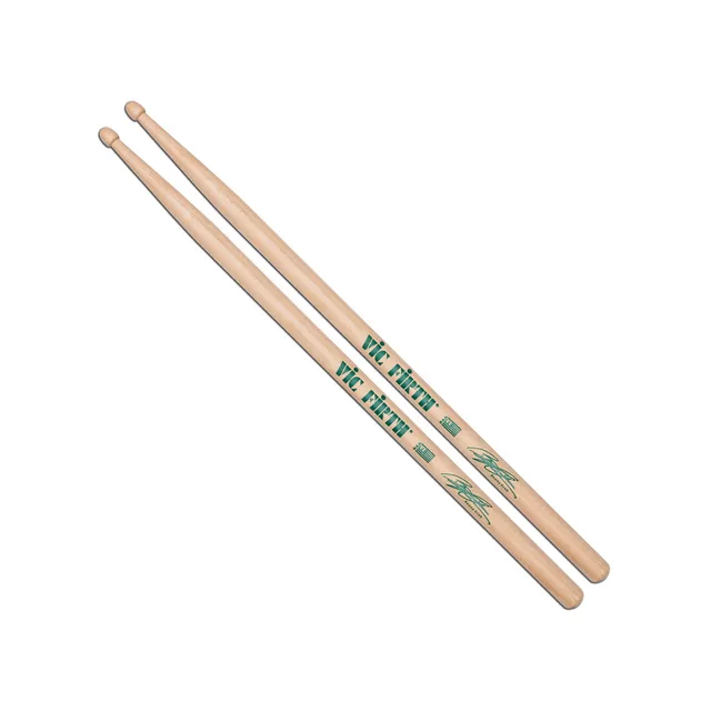 vic-firth-signature-benny-greb-baguettes-batterie-hickory image 1