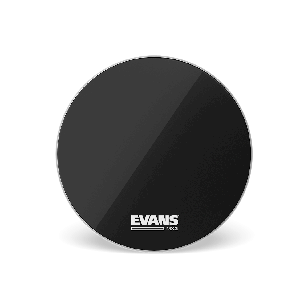 evans-mx-mx2-black-peau-grosse-caisse-marching image 2