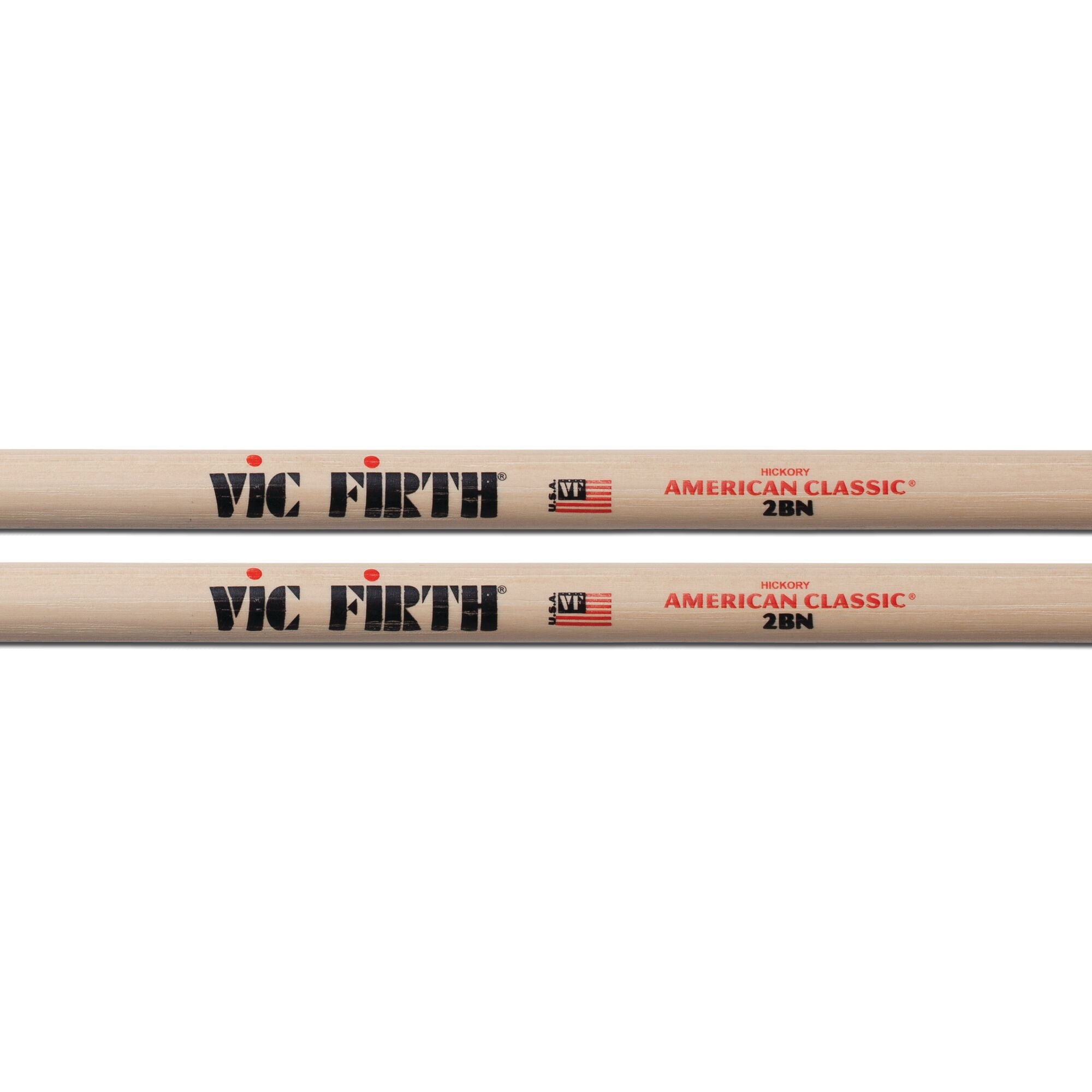 vic-firth-american-classic-2b-baguettes-batterie-olive-nylon image 2