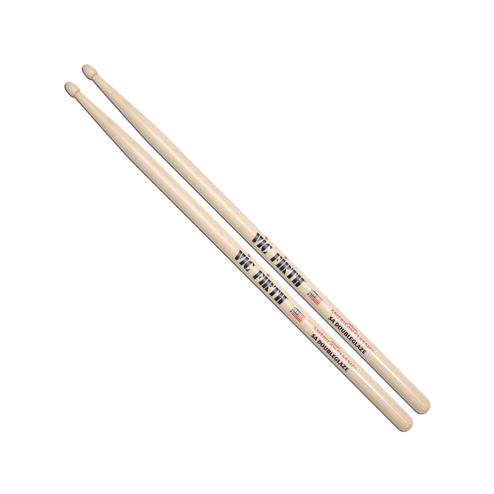 vic-firth-american-classic-5a-doubleglaze-baguettes-batterie-grip image 1