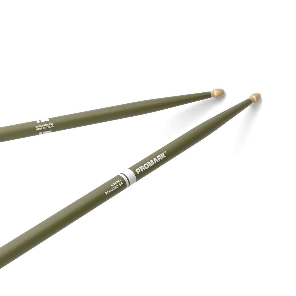 promark-rebound-5a-baguettes-batterie-pointe-olive image 1