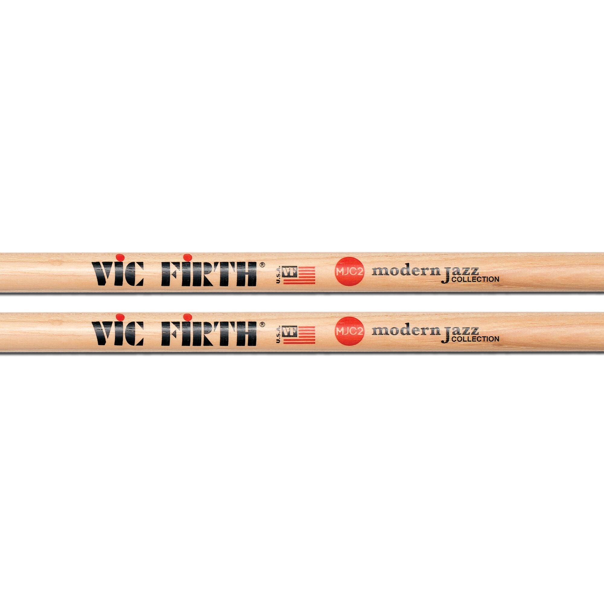 vic-firth-modern-jazz-baguettes-batterie-x2 image 2