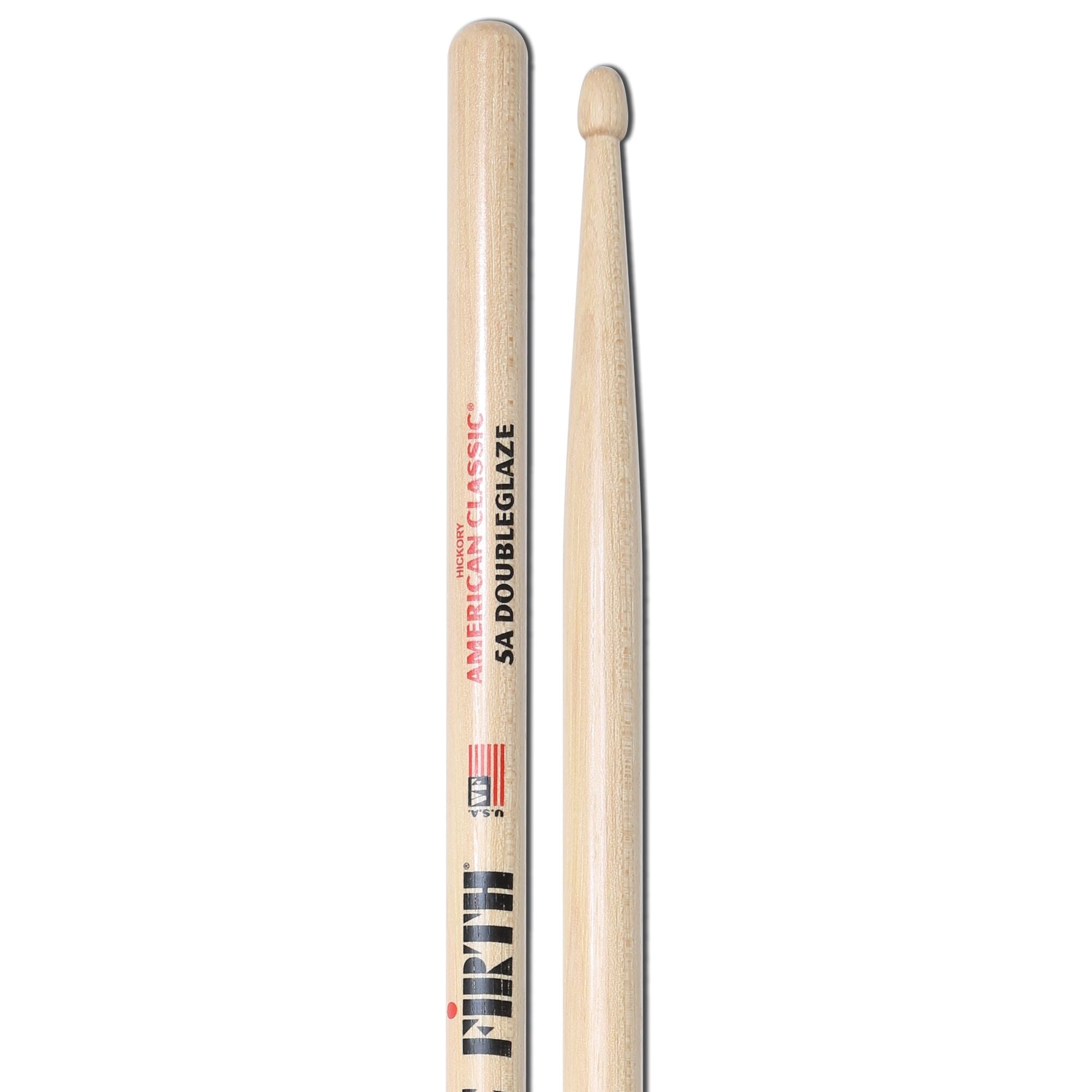 vic-firth-american-classic-5a-doubleglaze-baguettes-batterie-grip image 4