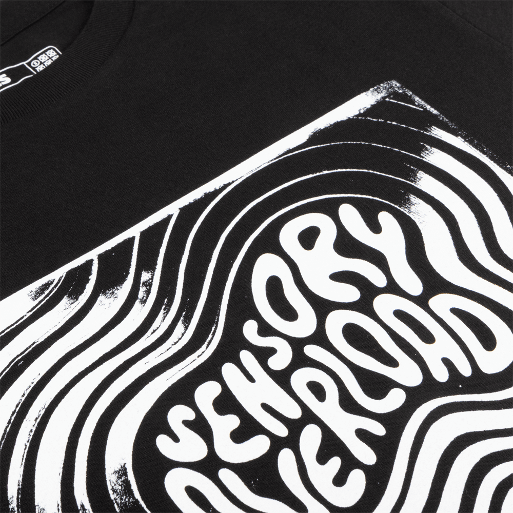 evans-sensory-overload-t-shirt-noir-coton-col-rond image 8