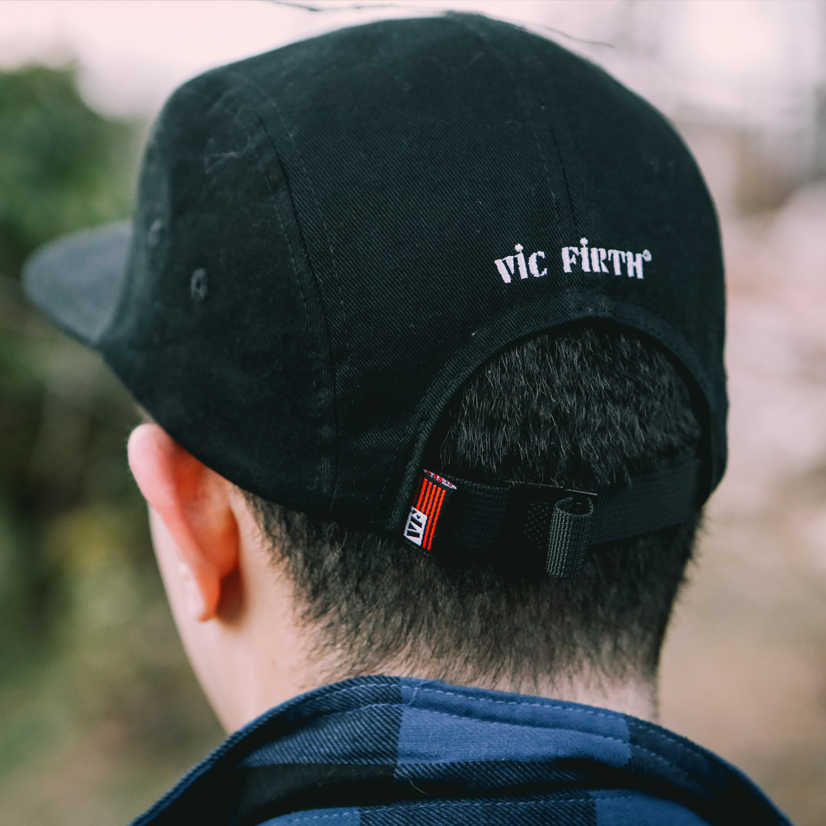 vic-firth-american-classic-casquette-5-panel-noire image 4