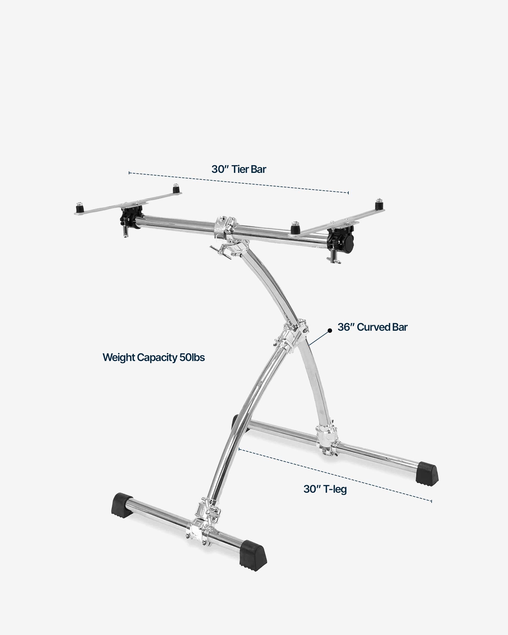 gibraltar-6000-series-gks-kt75-stand-clavier-simple-76-touches image 3