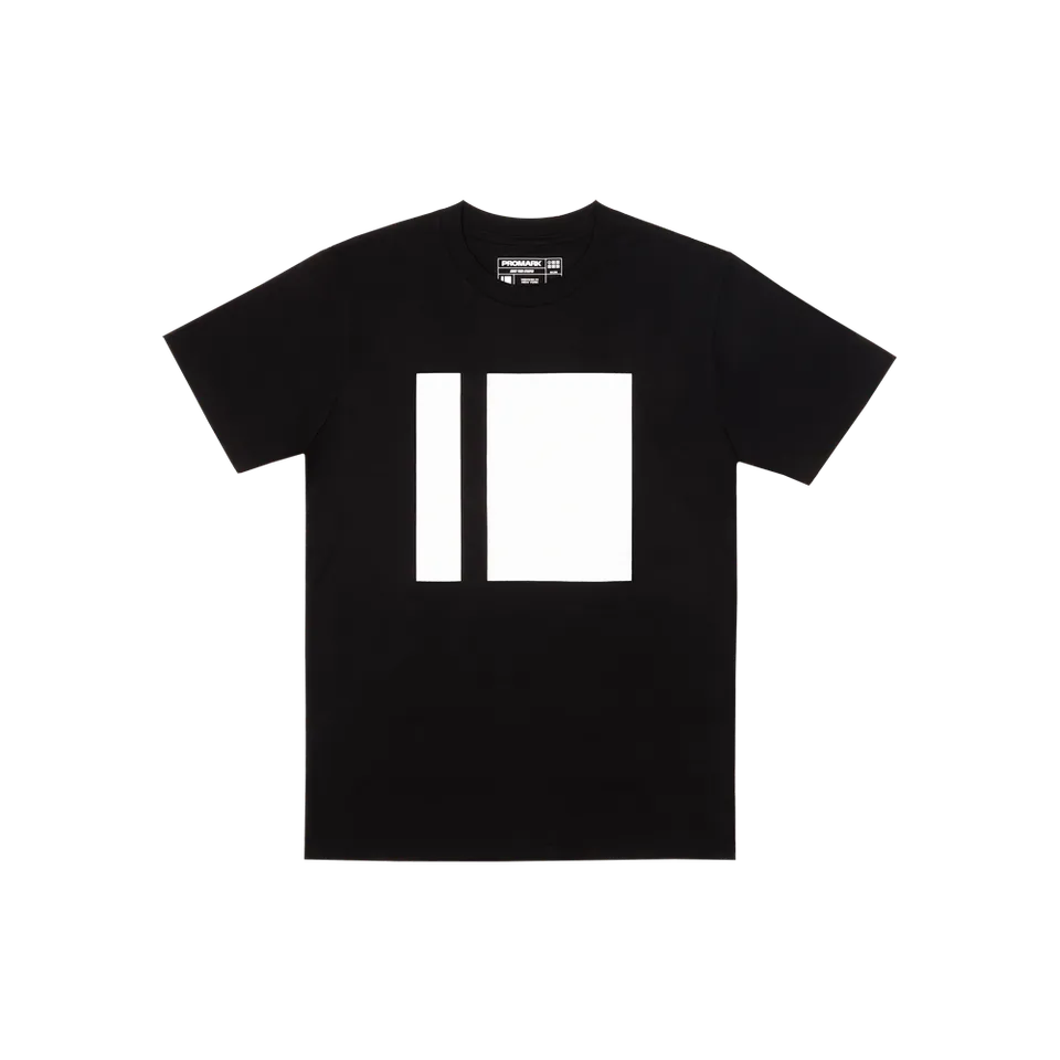 promark-signature-stripe-t-shirt-coton-manches-courtes image 1