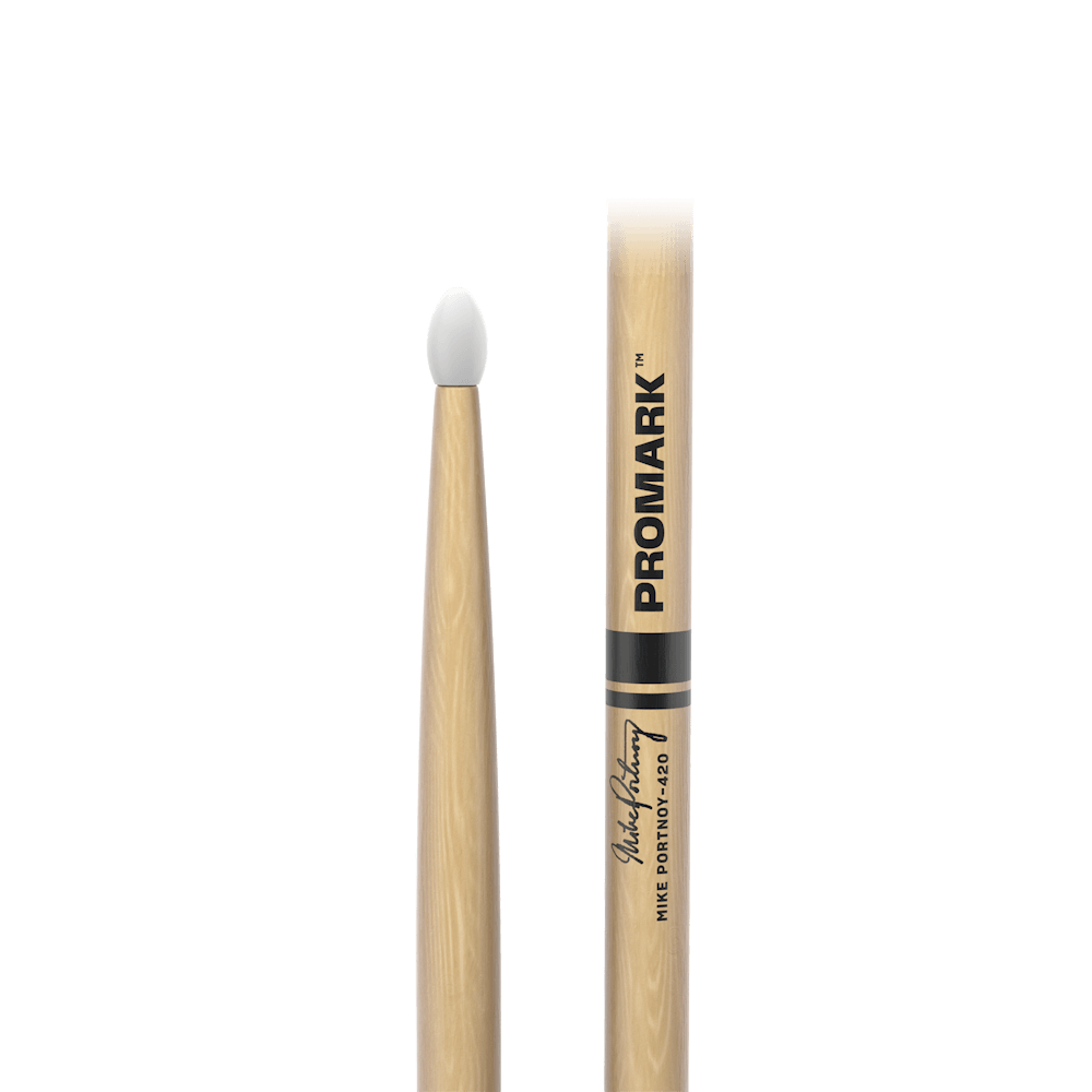 promark-signature-mike-portnoy-420-baguettes-batterie-olive-nylon image 2