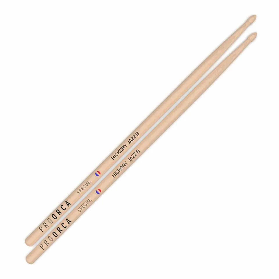 pro-orca-collection-special-jazz-b-baguettes-batterie-hickory image 1