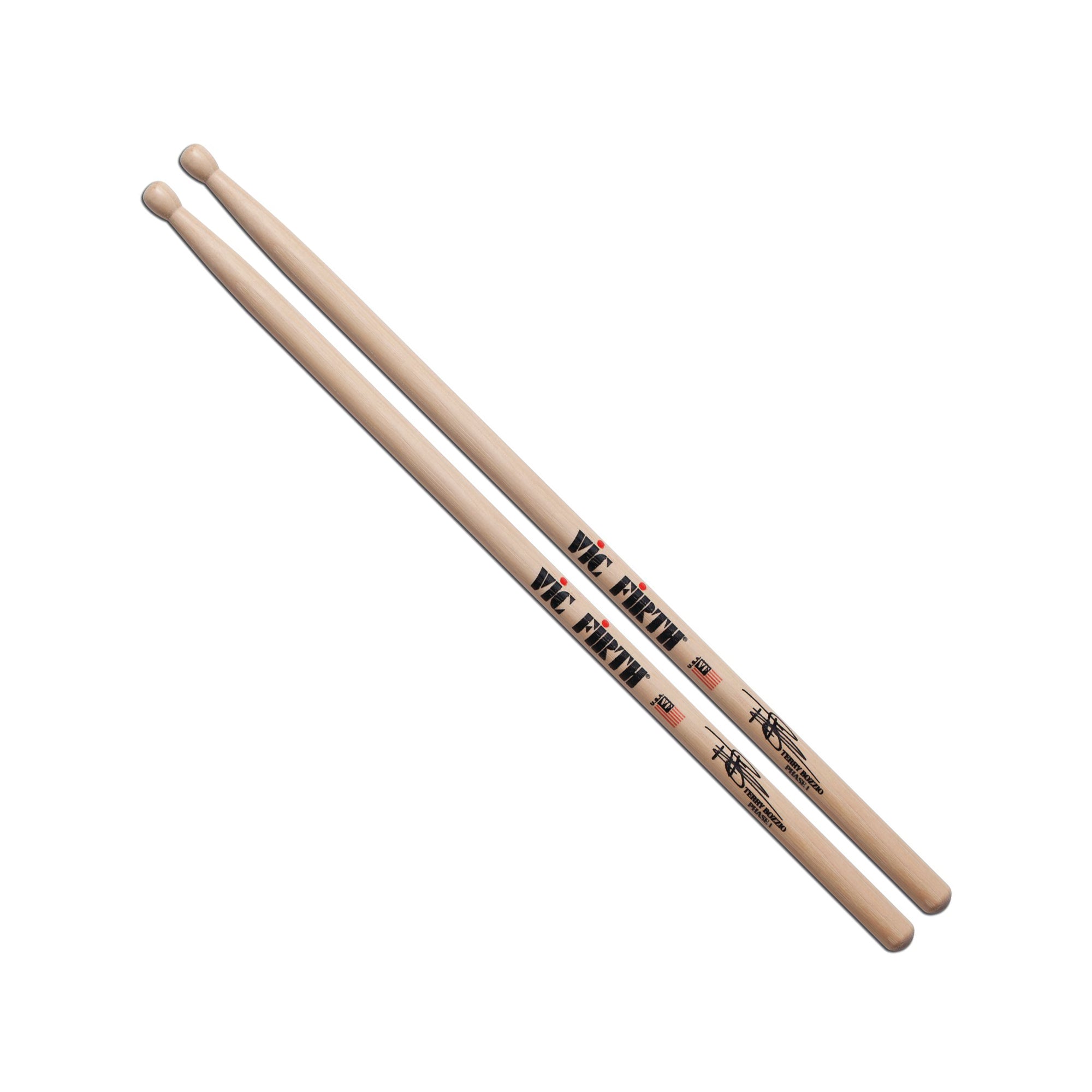 vic-firth-terry-bozzio-phase-1-baguettes-signature-fines image 1